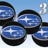 Subaru hjulnav emblem 56mm