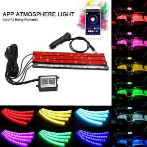 LED RGB strip belysning. Styr med telefonen - Bild 4