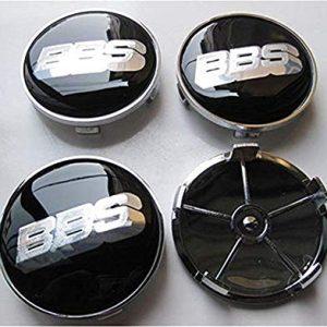 BBS logo centrumkåpor navkåpor 4-pack