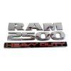 Dodge ram 2500 emblem i svart, silver