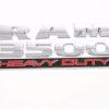 DODGE RAM 3500 emblem i svart och silver