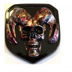 Dodge RAM döskalle skull emblem med blod - Bild 3