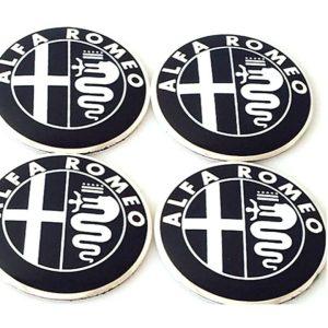Alfa Romeo hjulnav emblem fälgemblem 50, 56 mm