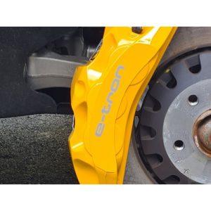 E-Tron bromsdekaler sticker till bilen