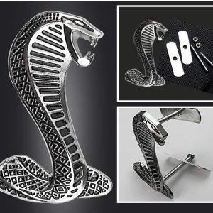 Mustang Shelby Cobra grill-emblem