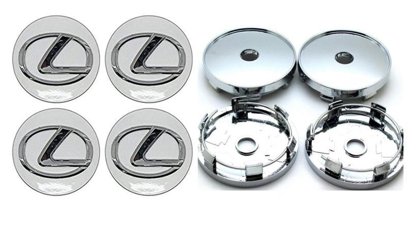 Lexus centrumkåpor 56, 60, 65, 68 mm 4st 1 Lexus centrumkåpor 56, 60, 65, 68 mm 4st
