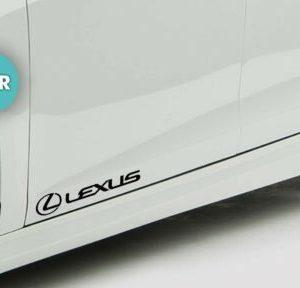 Lexus dörr dekaler stickers till bilen
