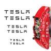 Tesla bromsdekaler stickers till bromsar